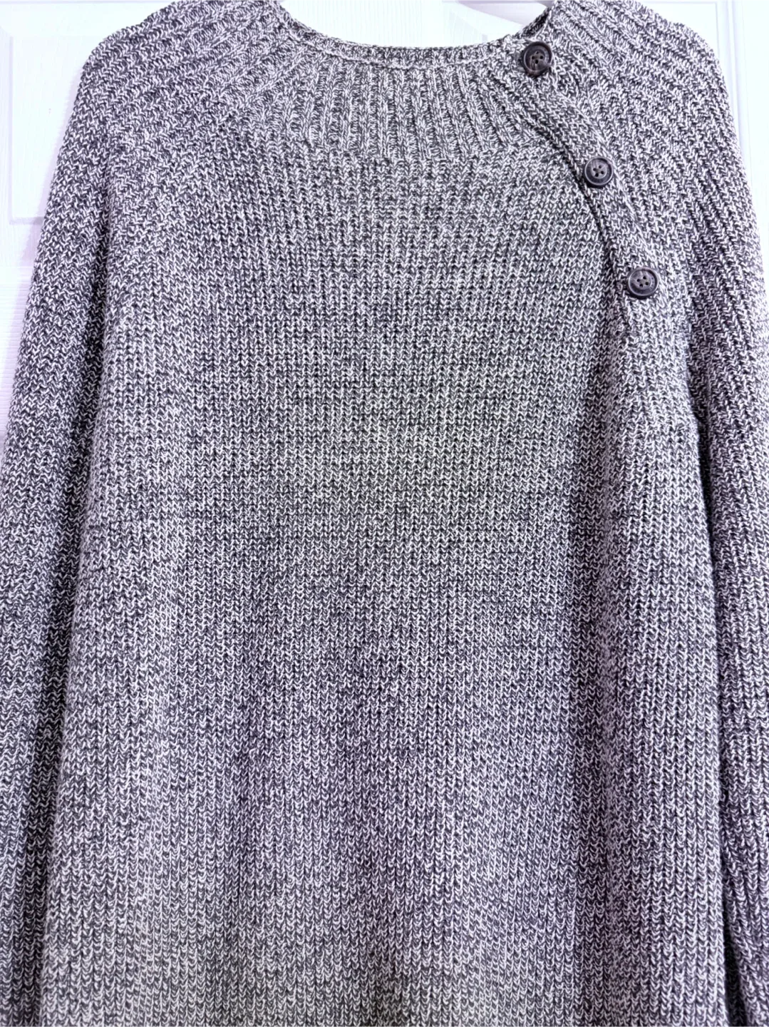 Roots Cabin Grey Knit Sweater Dress image indicator(3)