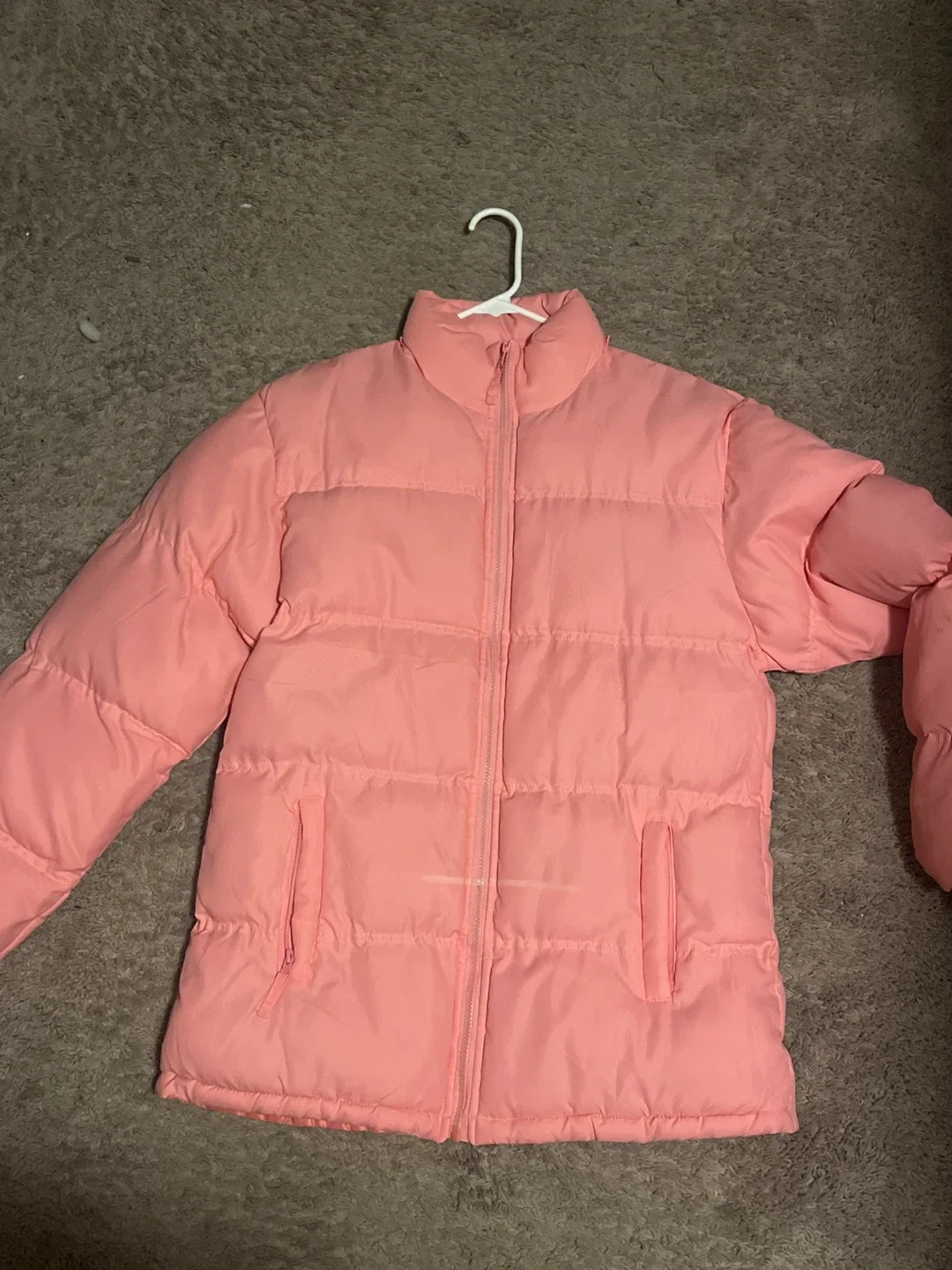 Pink Puffer Jacket