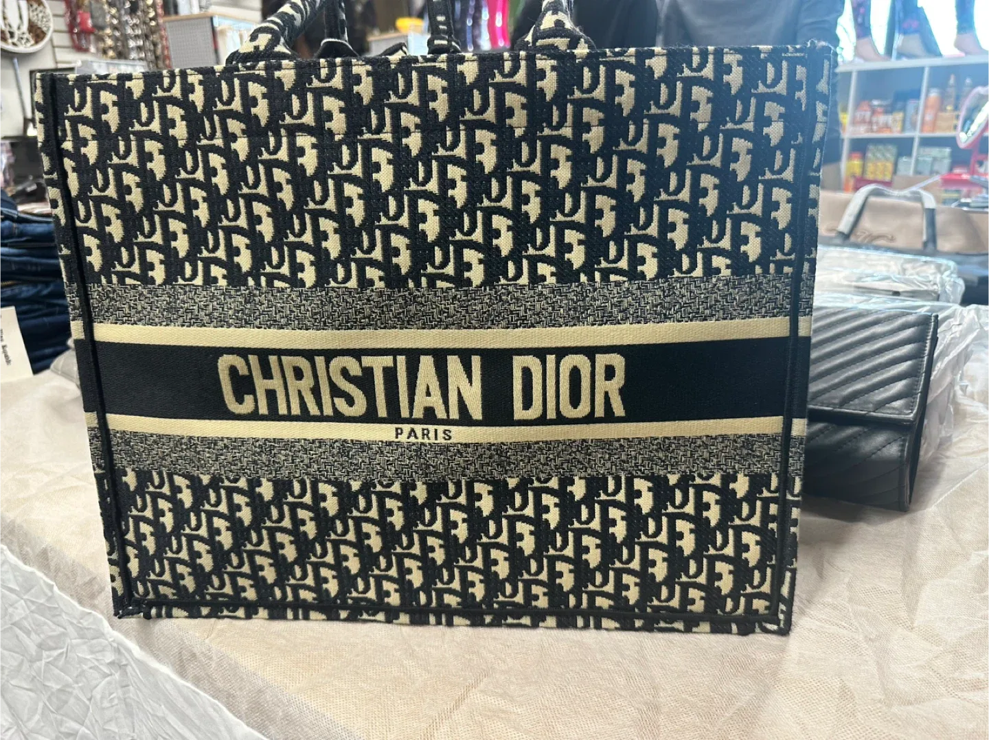 Christian Dior Paris Tote Bag