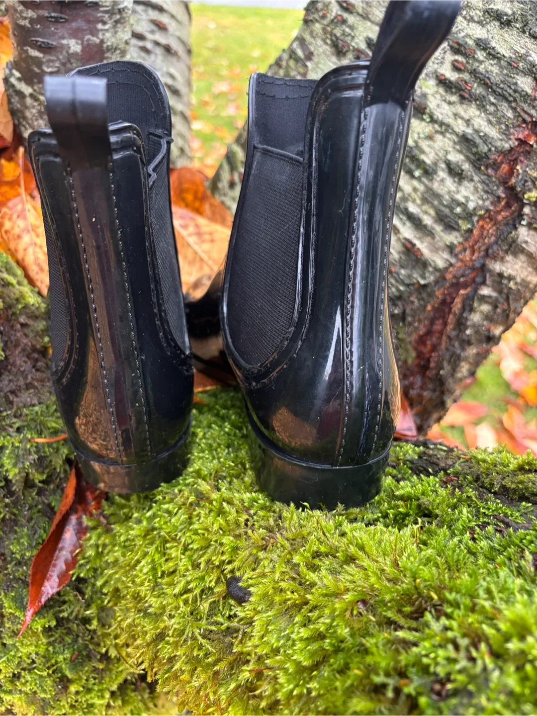 Women’s Black Ankle Gum Boots ☔️ image indicator(4)