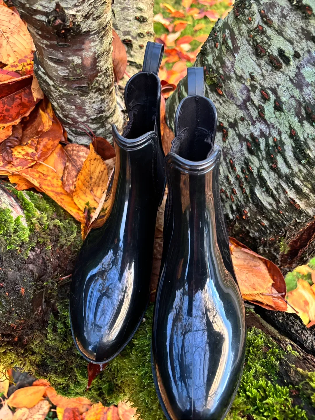 Women’s Black Ankle Gum Boots ☔️ image indicator(7)