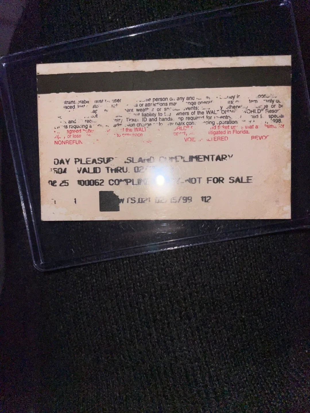 Pleasure Island Disney World Ticket image indicator(4)