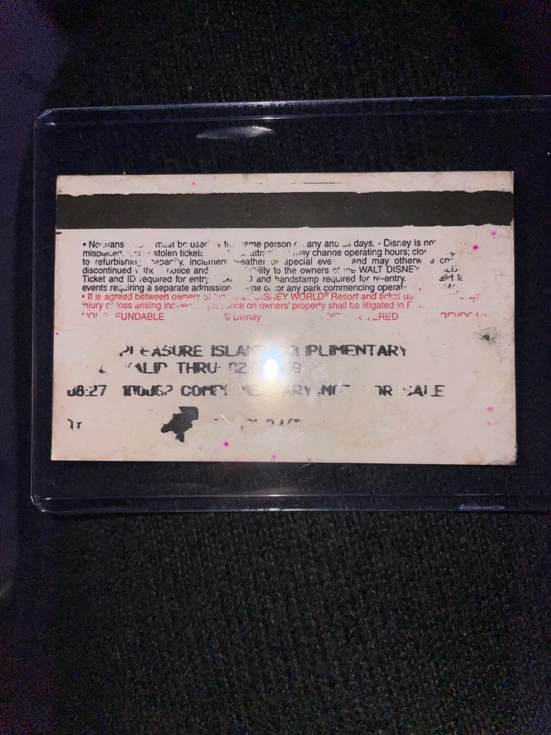 Pleasure Island Disney World Ticket image indicator(2)