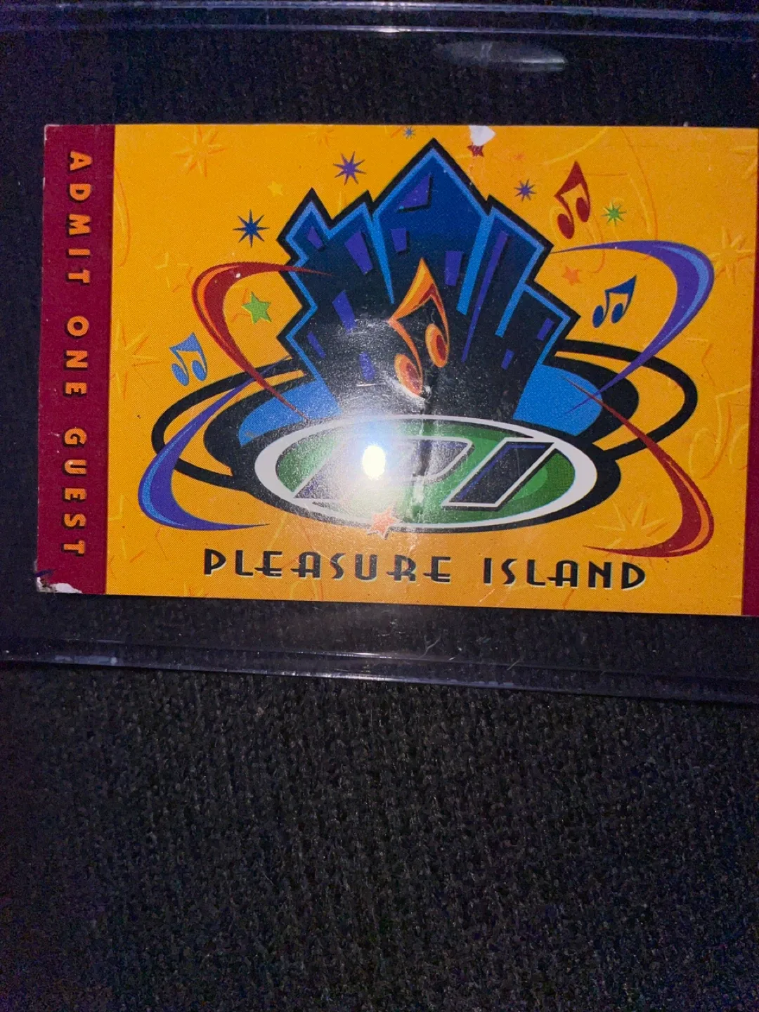 Pleasure Island Disney World Ticket