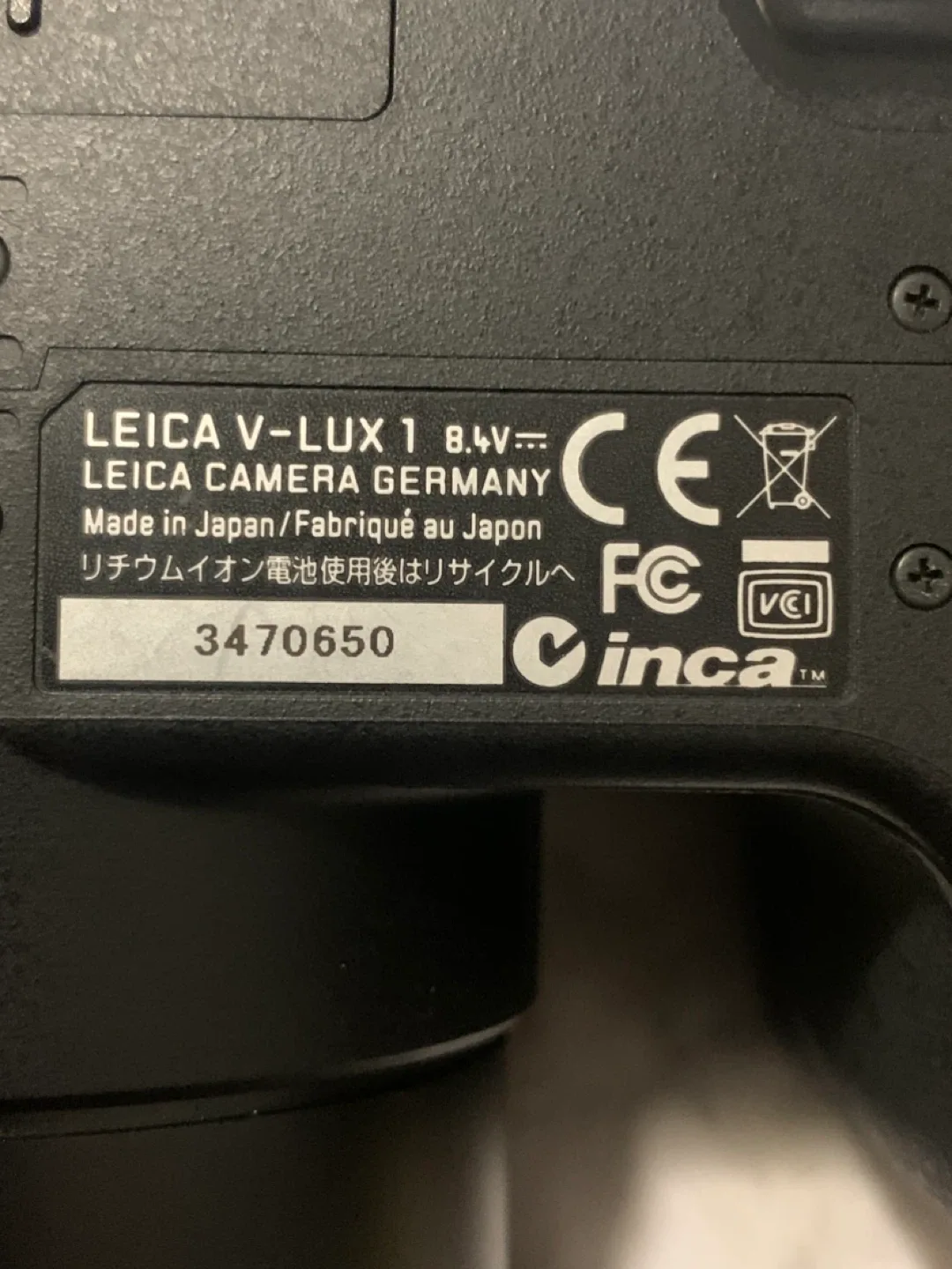 Leica V-LUX 1 Digital Camera image indicator(6)