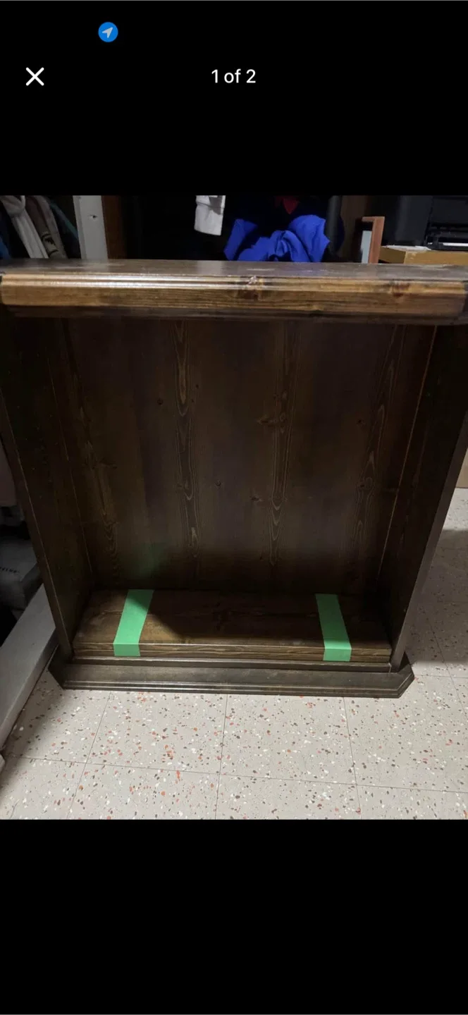 Hand made Wooden Side Table