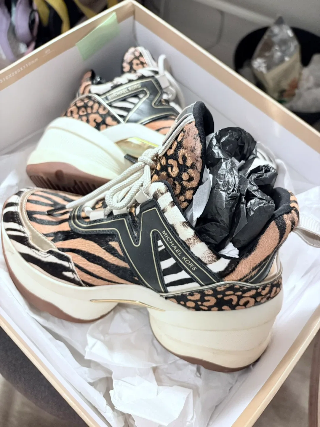 Michael Kors Olympia Trainer Sneakers