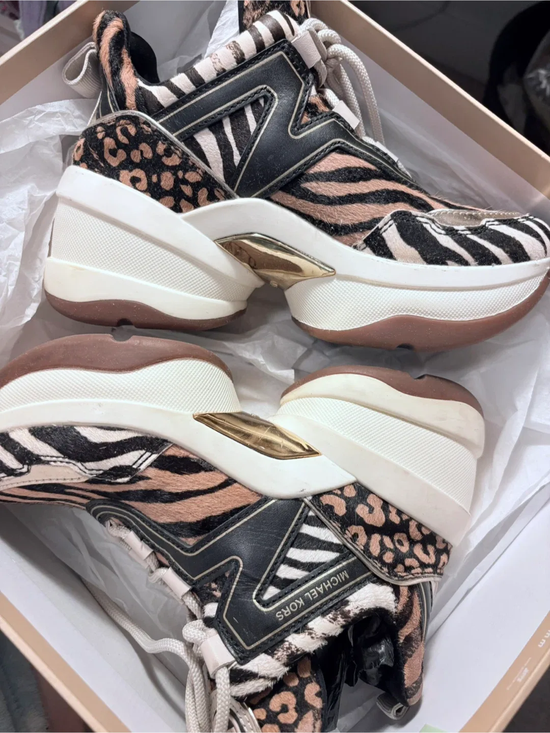 Michael Kors Olympia Trainer Sneakers image indicator(2)