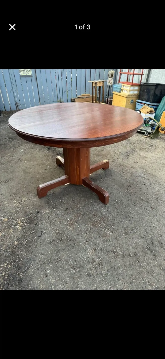 Hand made Wooden Dining Table
