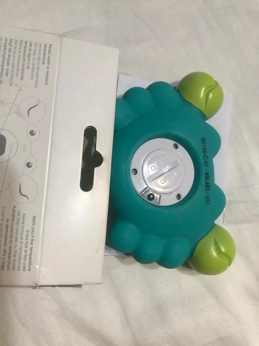 New bbbluv Krab 3-in-1 Thermometer & Bath Toy - photo 5