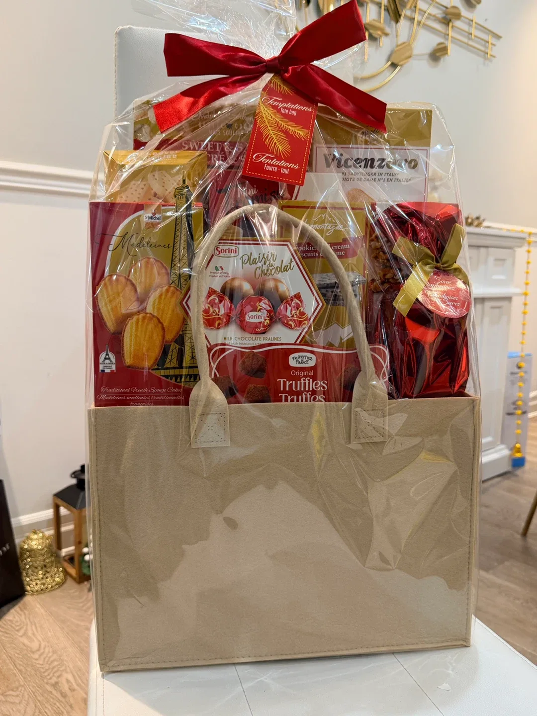 Holiday Gift- Gourmet Sweet Temptations Gift Basket image indicator(2)