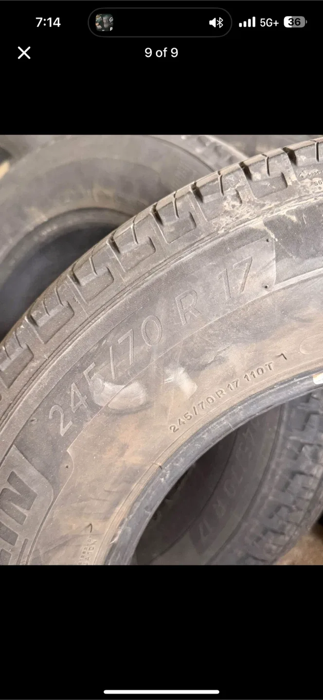 MICHELIN  WINTER Tire 245/70R17 image indicator(4)