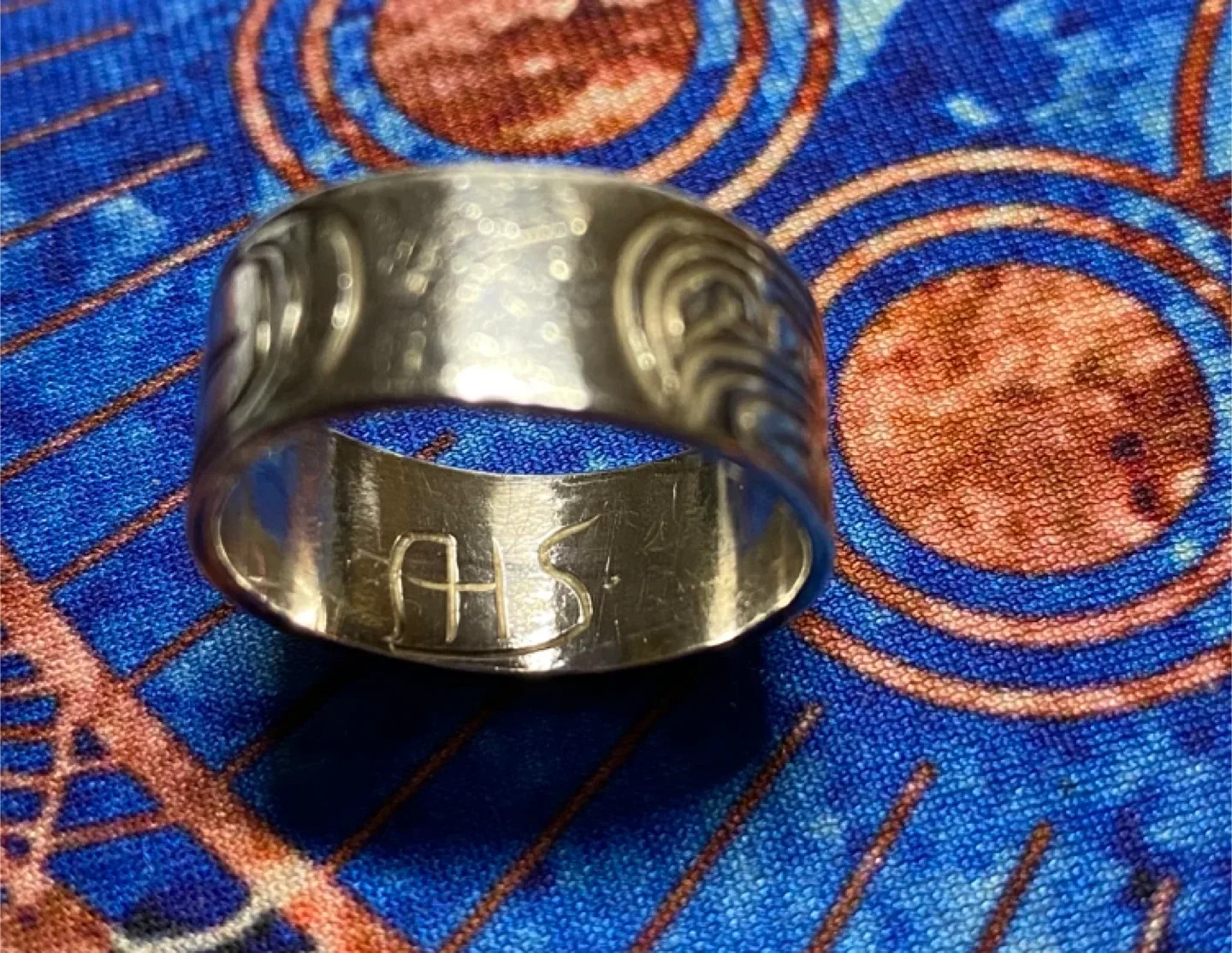 Vintage Engraved ‘Raven’ Ring image indicator(2)