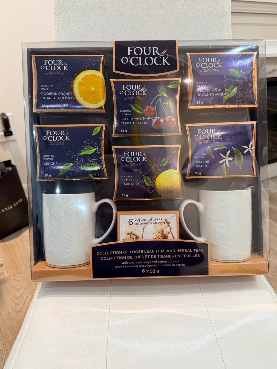 Holiday Gift- Four O'Clock Leaf Tea & Herbal Tea Collection