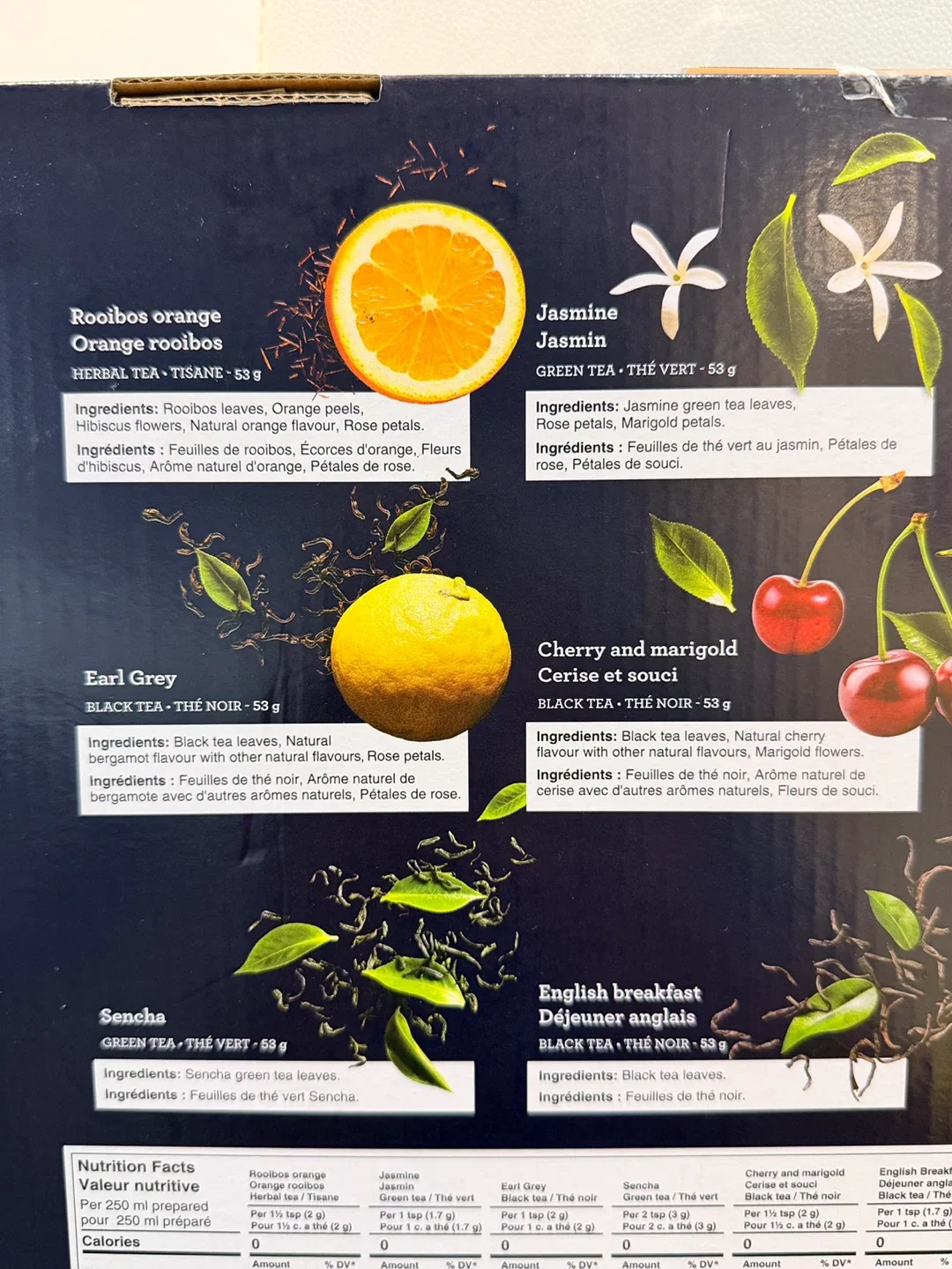 Holiday Gift- Four O'Clock Leaf Tea & Herbal Tea Collection image indicator(4)