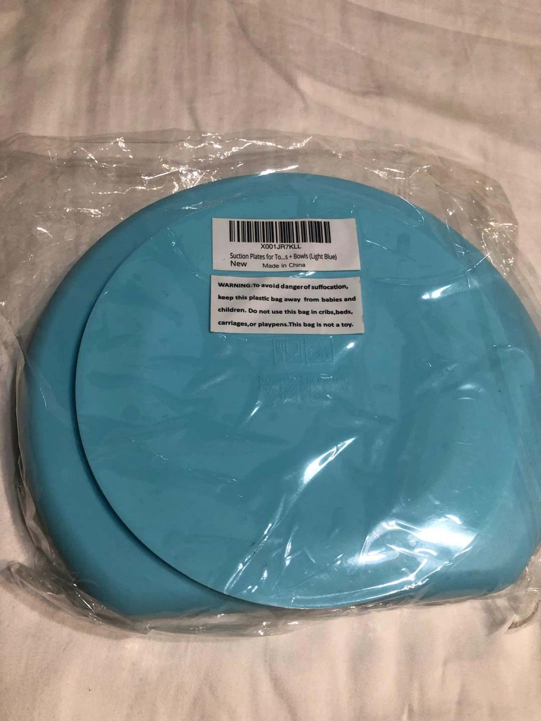 New Suction Plate  for Toddler - Light Blue - photo 5