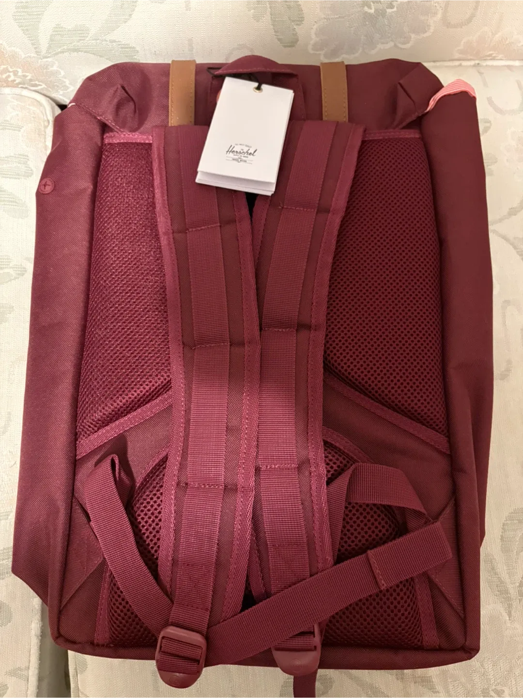 NEW NEVER USED, Herschel Backpack - Windsor Wine image indicator(2)