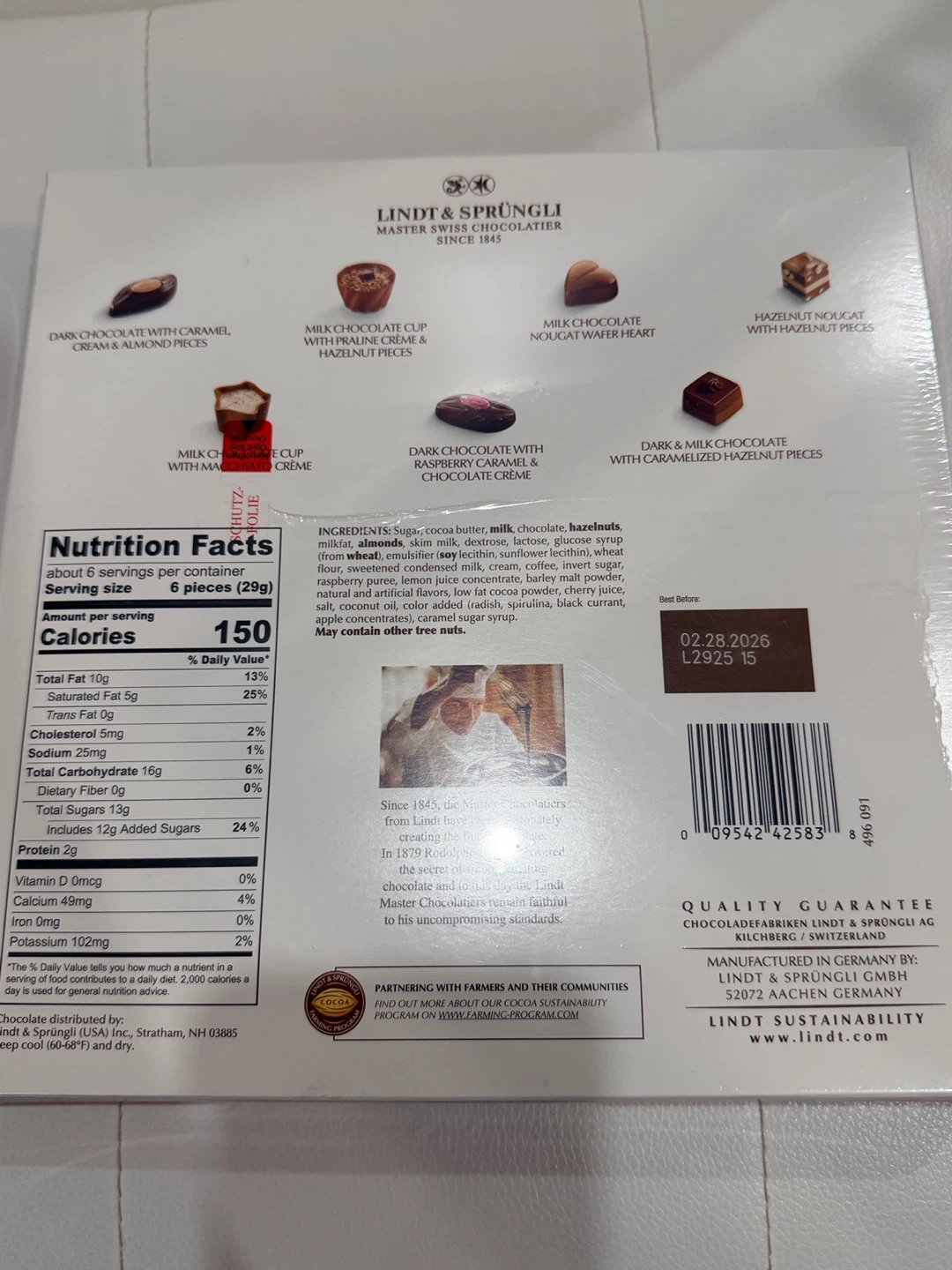 Holiday Gift-Lindt Mini Pralines - 36 Exquisite Chocolates - photo 2