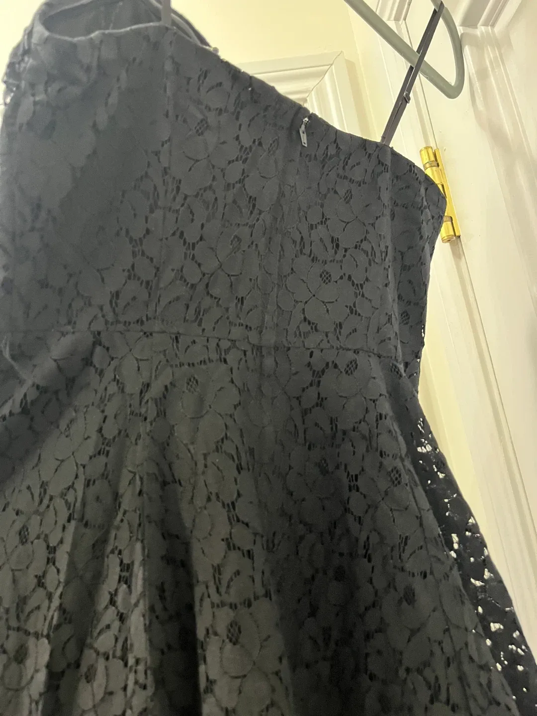 H&M Black Lace Dress - Size 6 / medium image indicator(3)