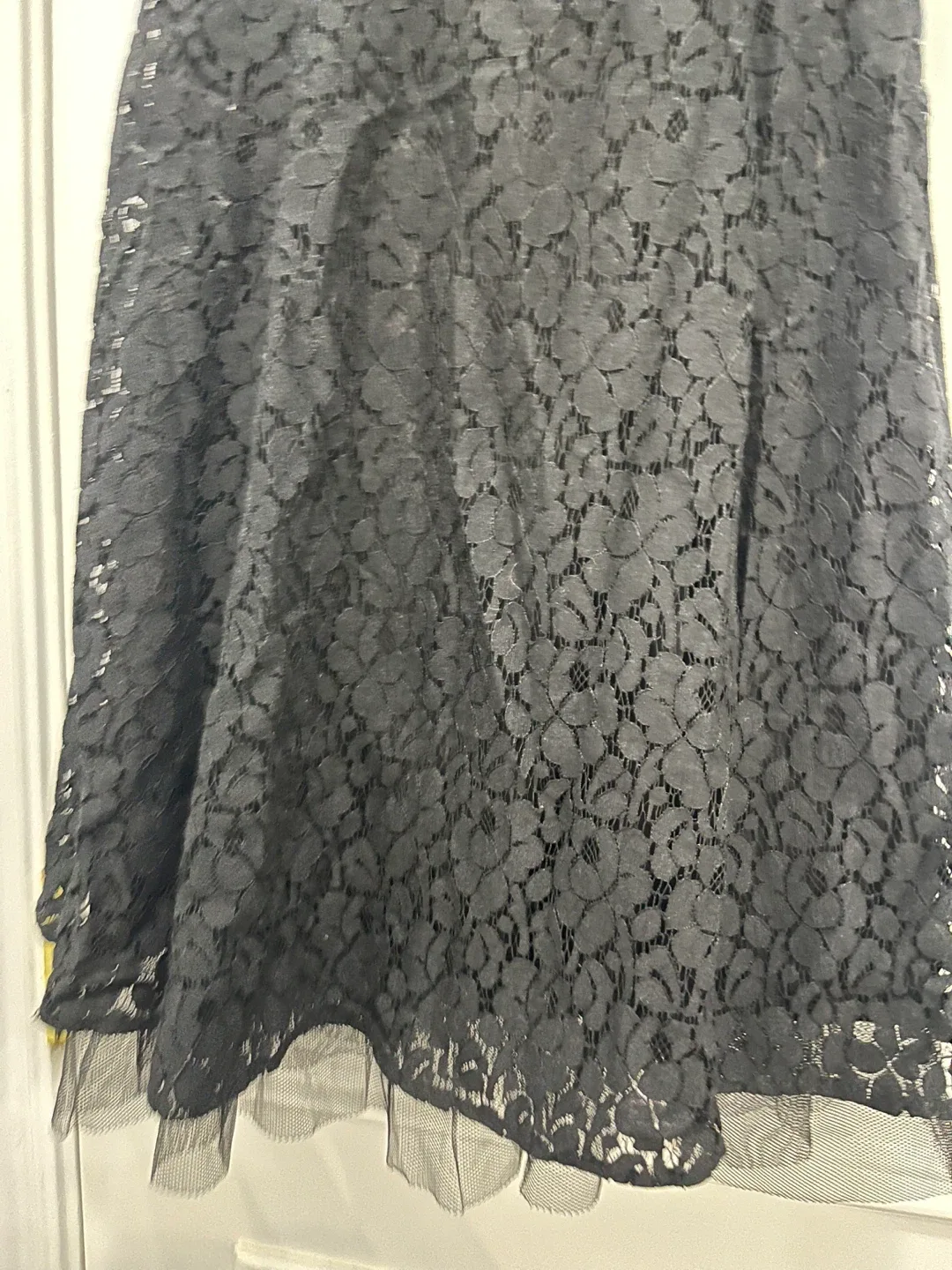 H&M Black Lace Dress - Size 6 / medium image indicator(2)