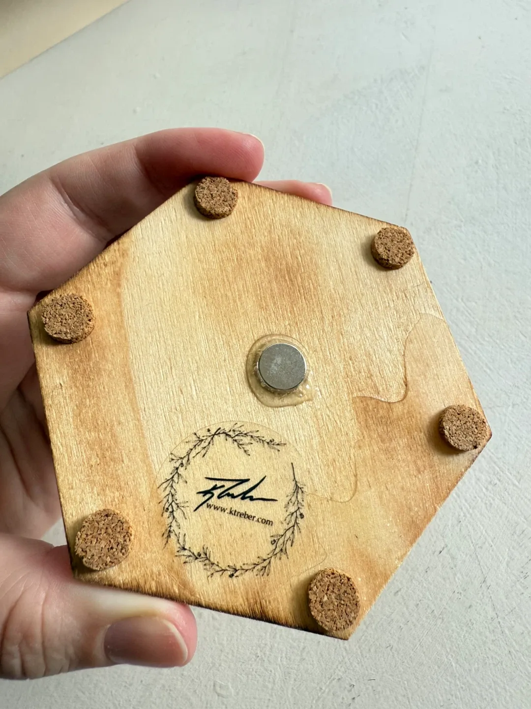 Original owl artwork magnet image indicator(2)