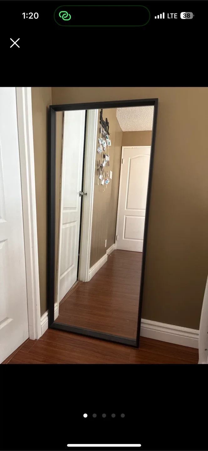 IKEA Hovet Full Length Mirror - Black