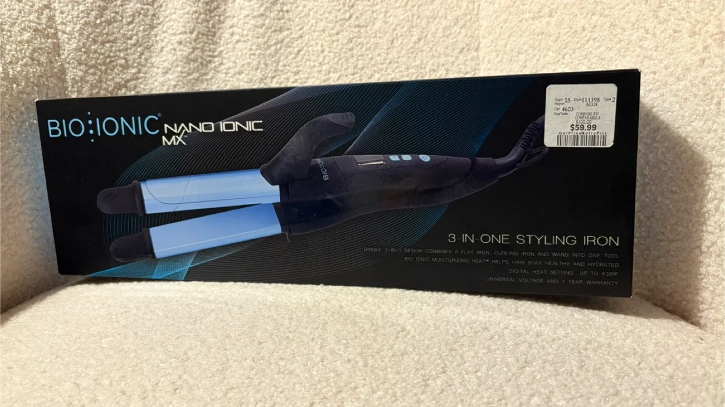 Bio Ionic Nano Ionic MX 3-in-1 Styling Iron