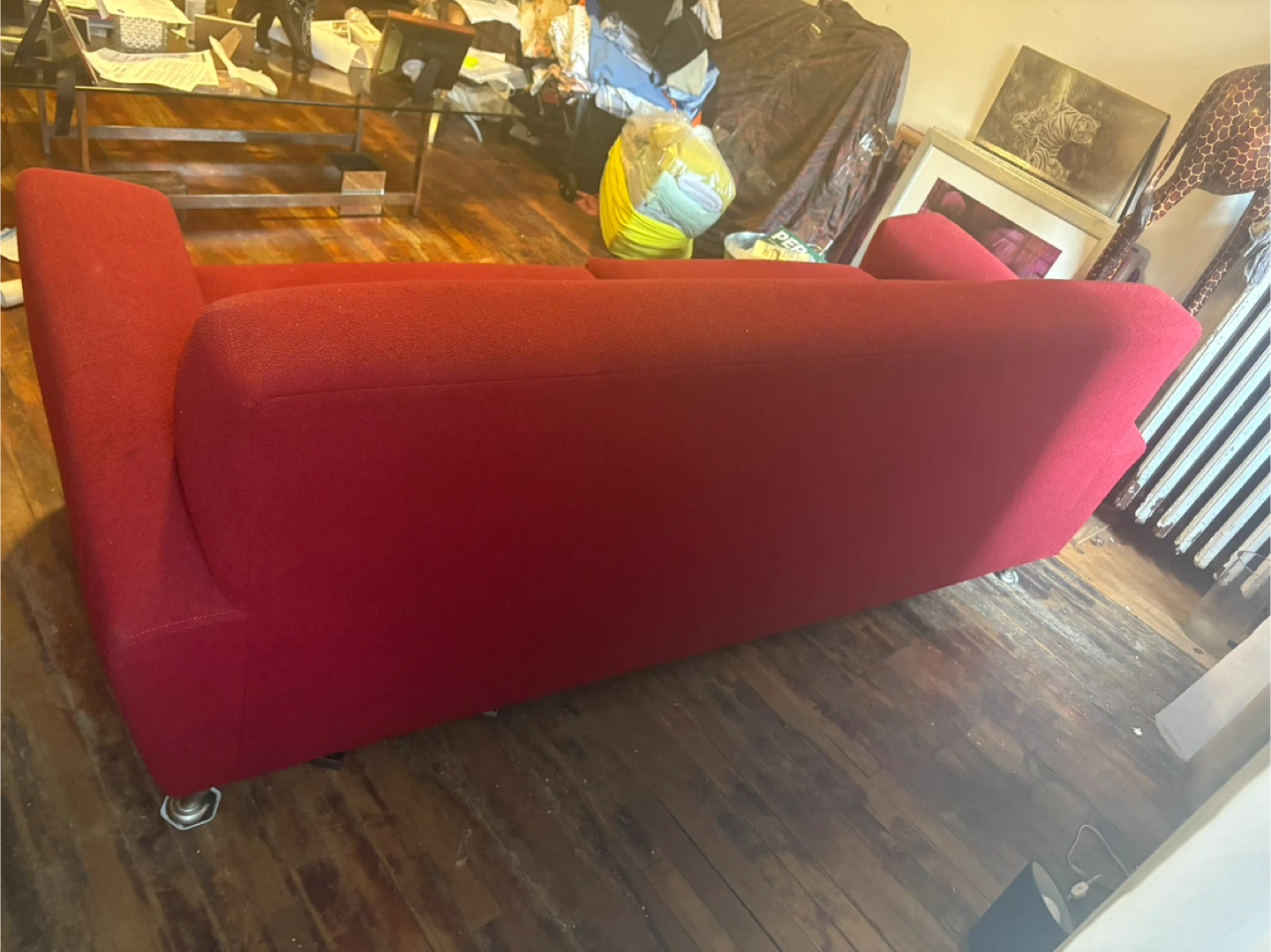 Red Sofa Bed - photo 2