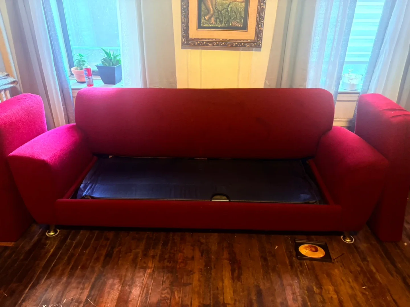 Red Sofa Bed image indicator(4)