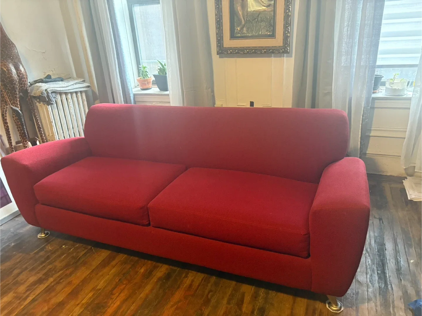 Red Sofa Bed image indicator(3)
