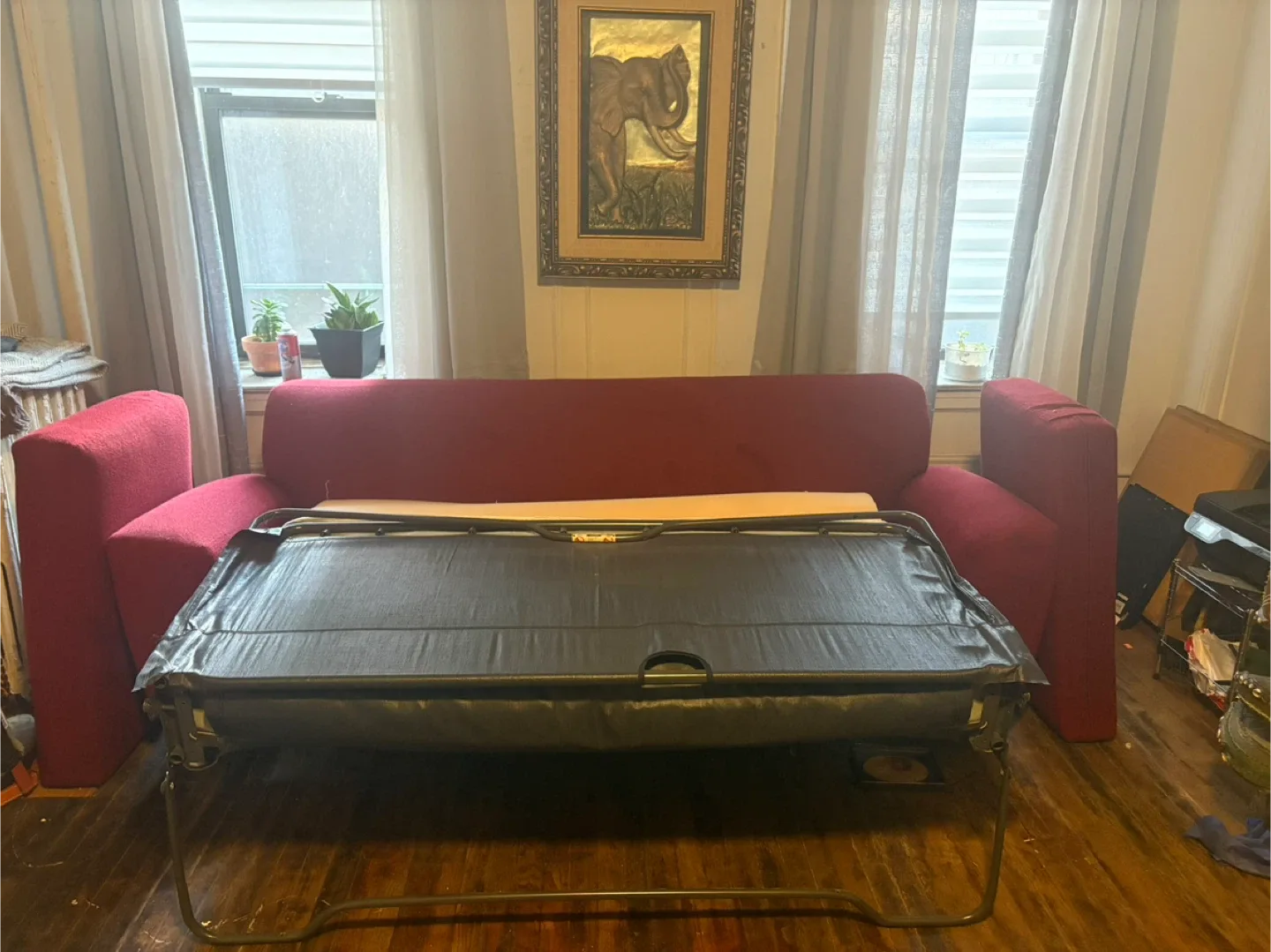 Red Sofa Bed image indicator(5)