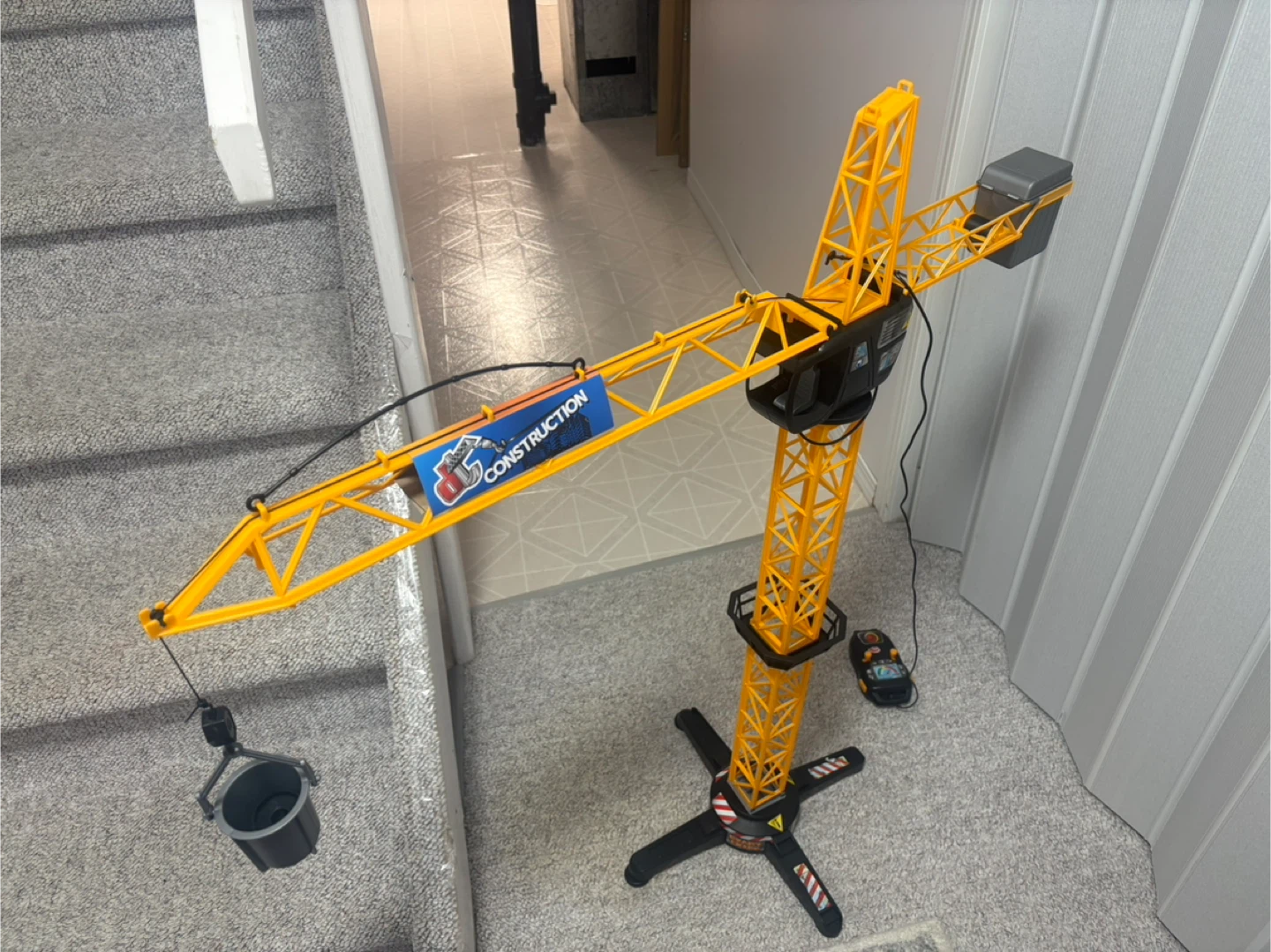 Driven Construction Crane Toy