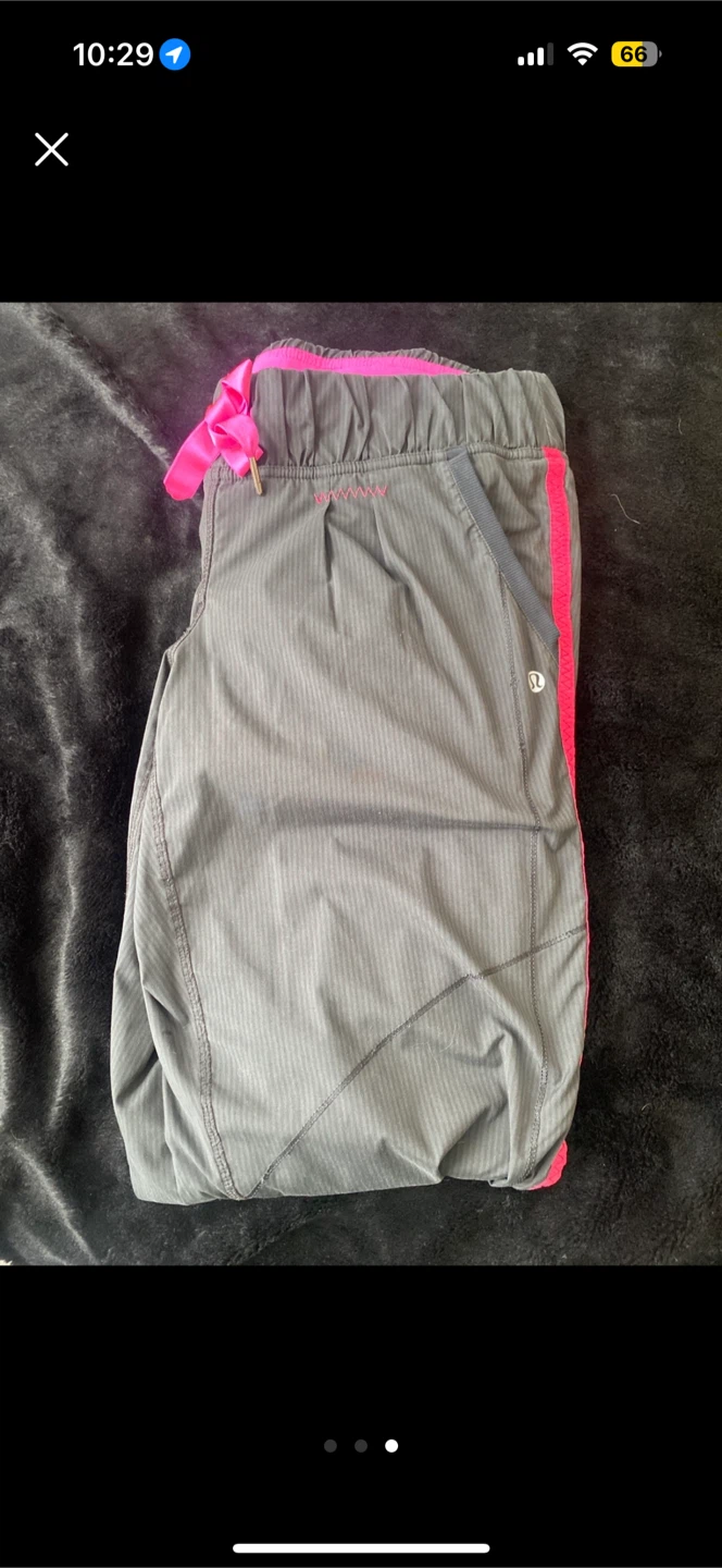 Lululemon Grey & Pink Track Pants - photo 2