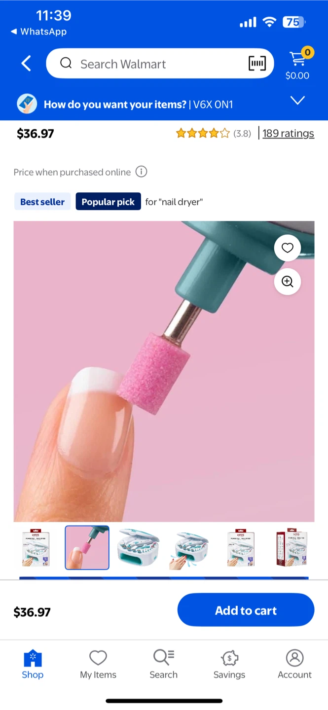 KISS Power File & Nail Dryer - All-in-One Nail Care Kit - photo 2