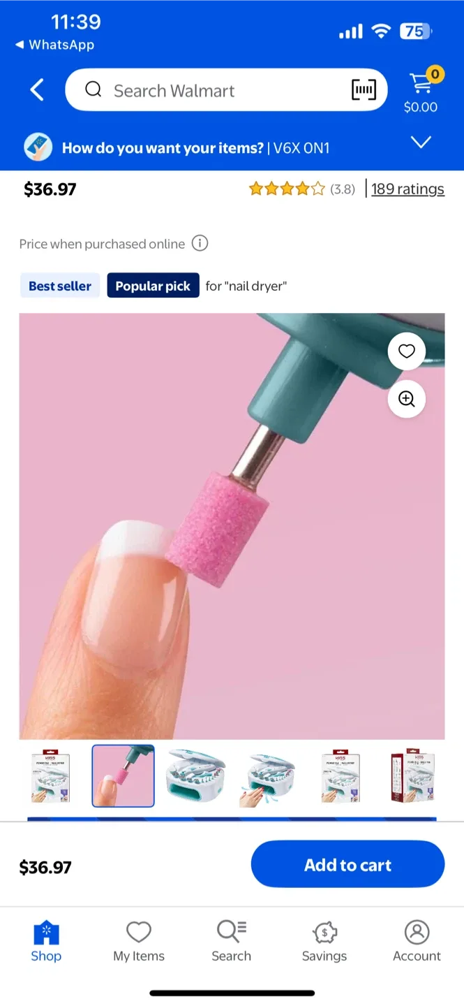 KISS Power File & Nail Dryer - All-in-One Nail Care Kit image indicator(2)