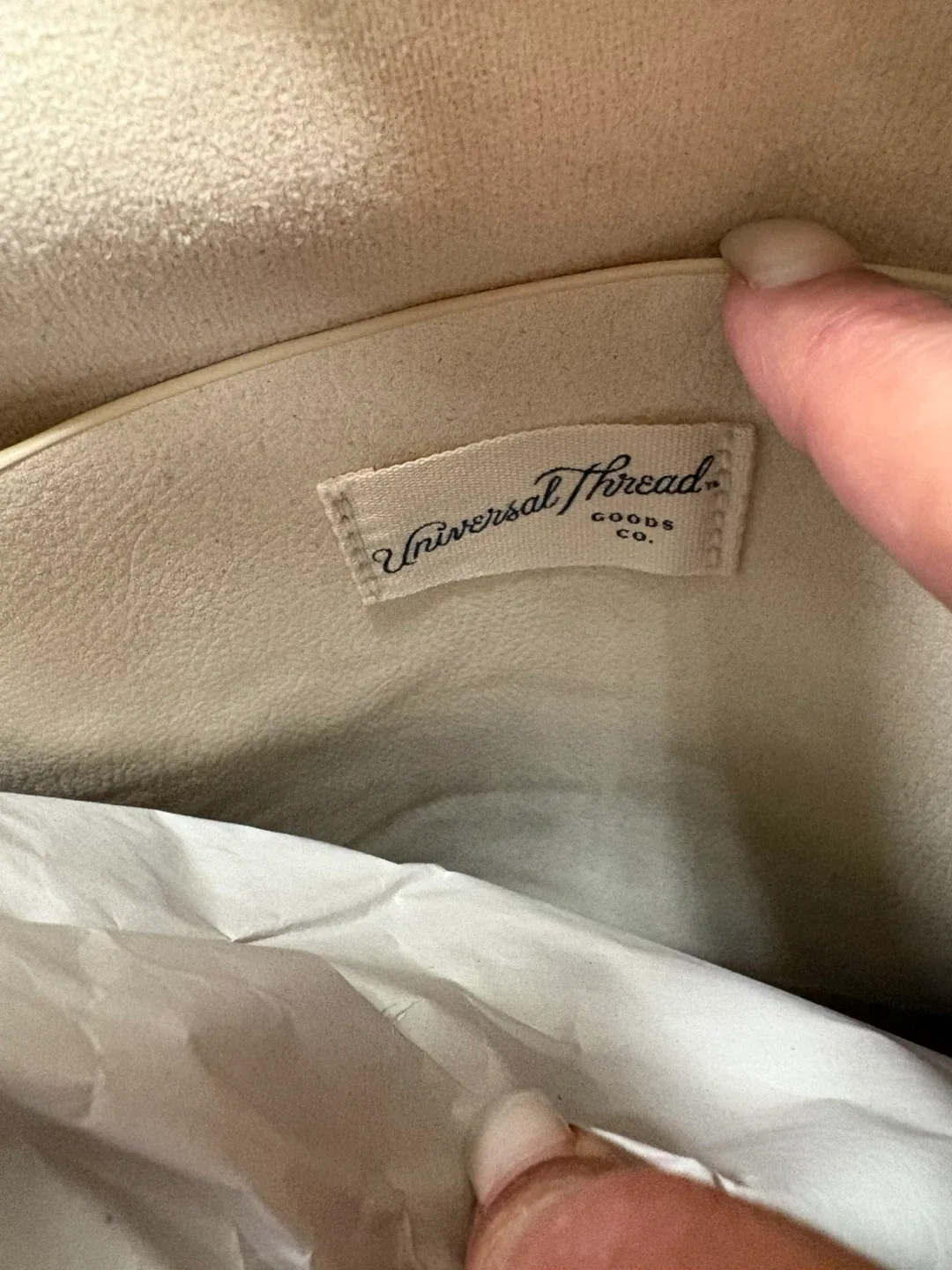 Universal Thread Off-White Shoulder Bag - New w/ Tags! image indicator(3)