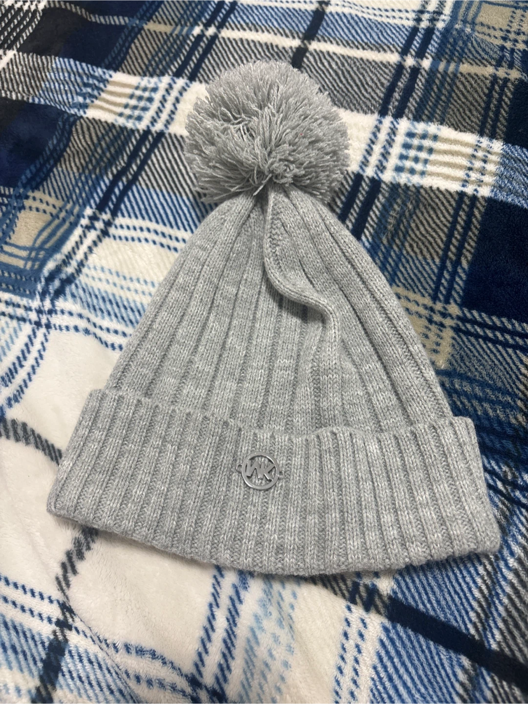 Michael Kors Grey Knit Beanie