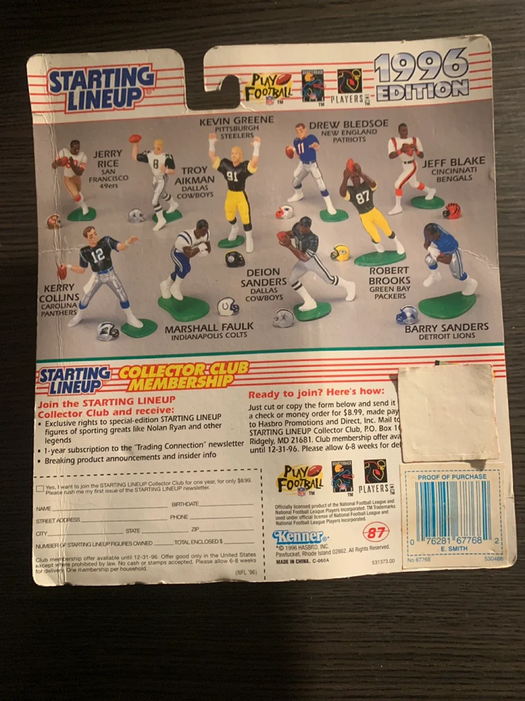 Emmitt Smith Starting Lineup 1996 Edition image indicator(2)