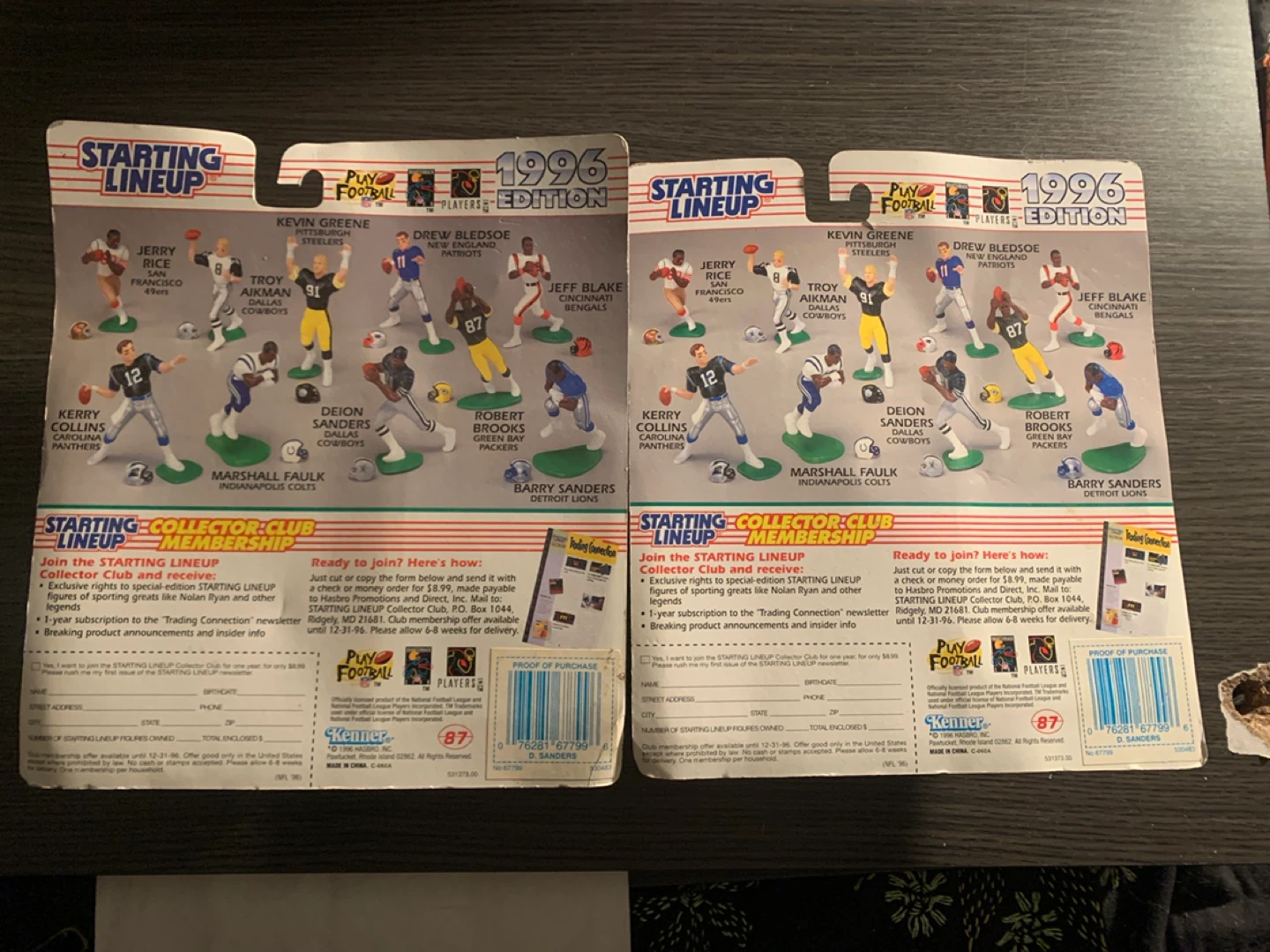 Starting Lineup 1996 Edition Deion Sanders Figure - photo 2