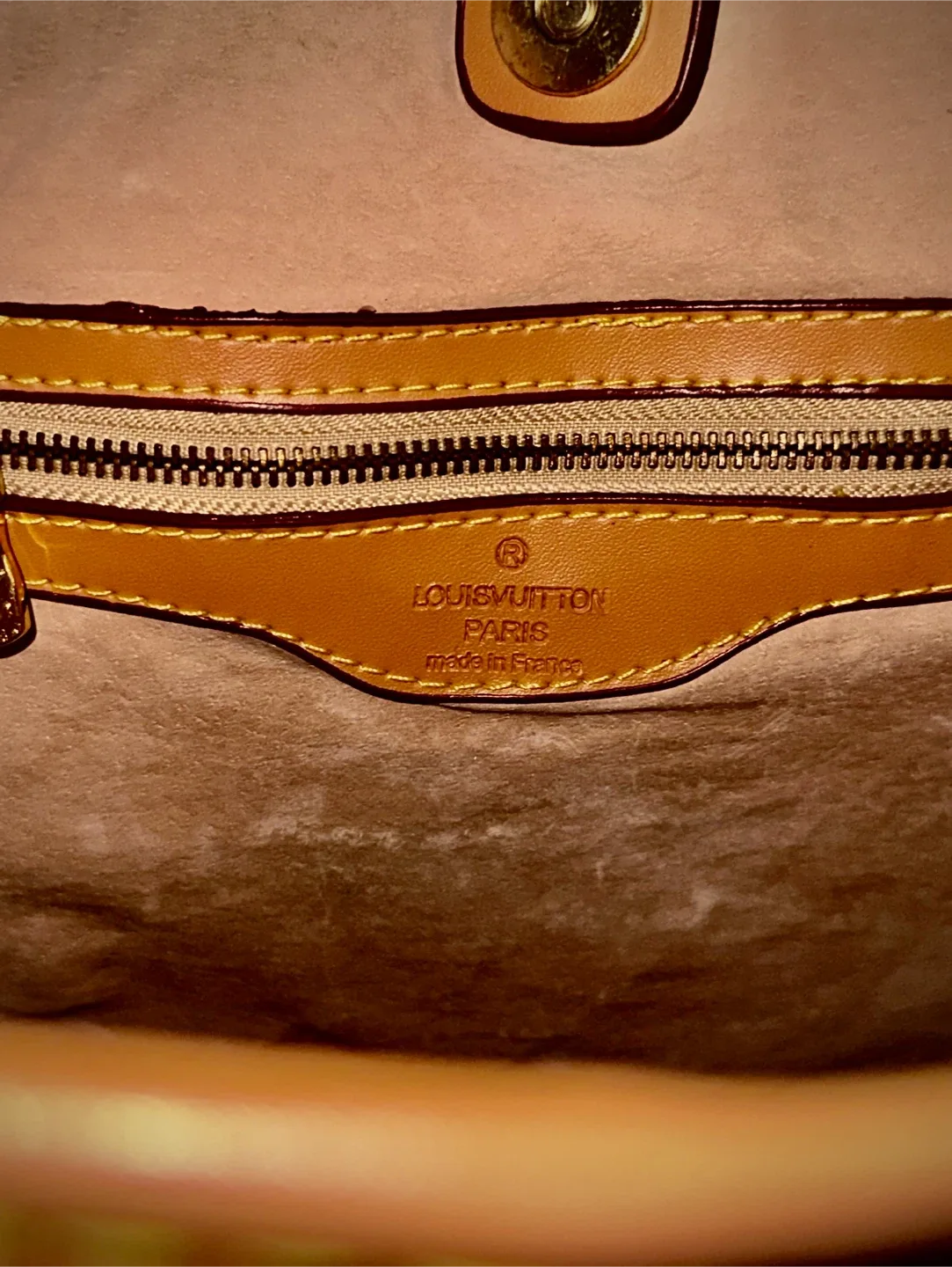 Louis Vuitton Monogram Brown Leather Tote Bag image indicator(4)