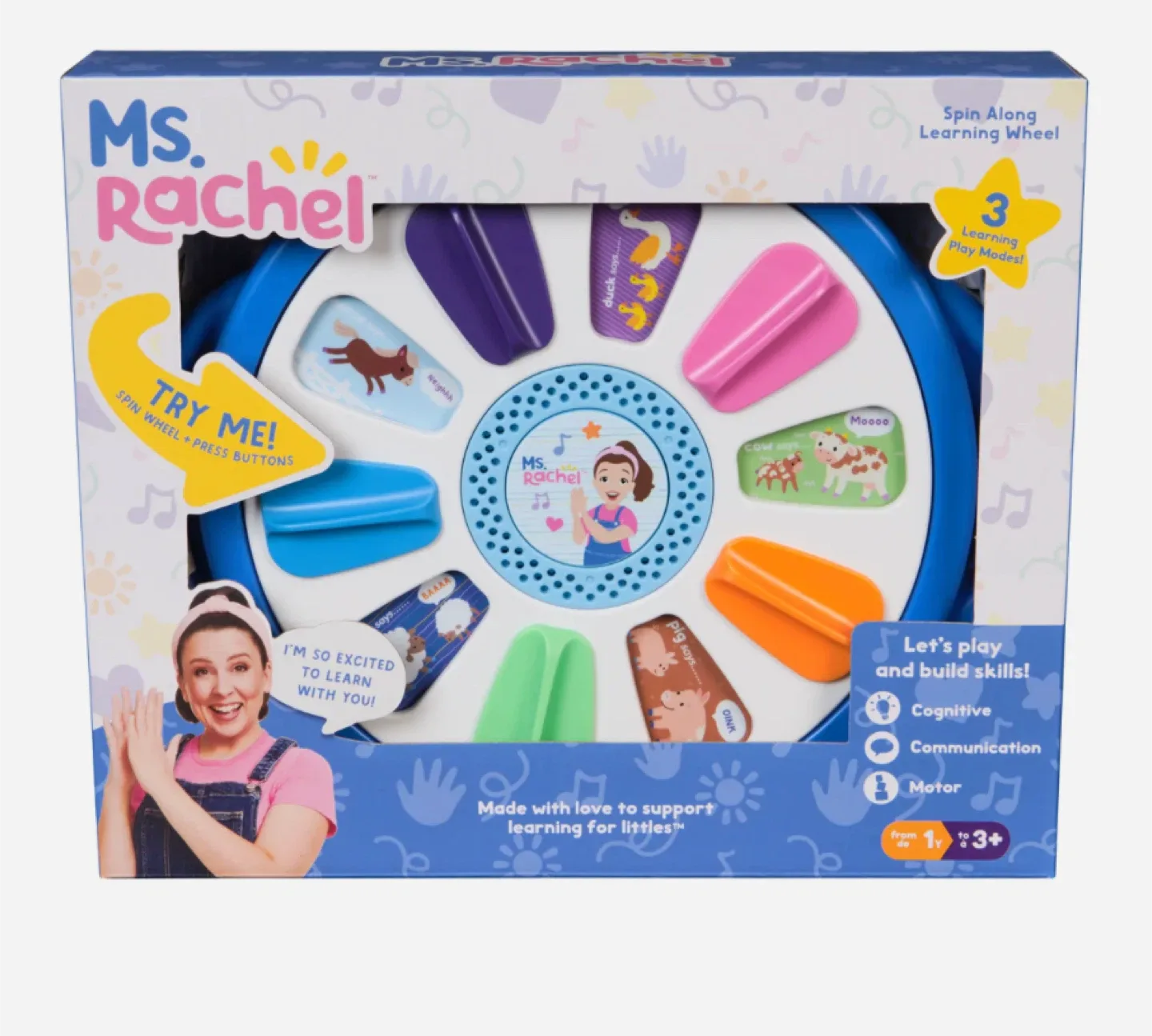 Ms. Rachel Spin Along Learning Wheel image indicator(5)