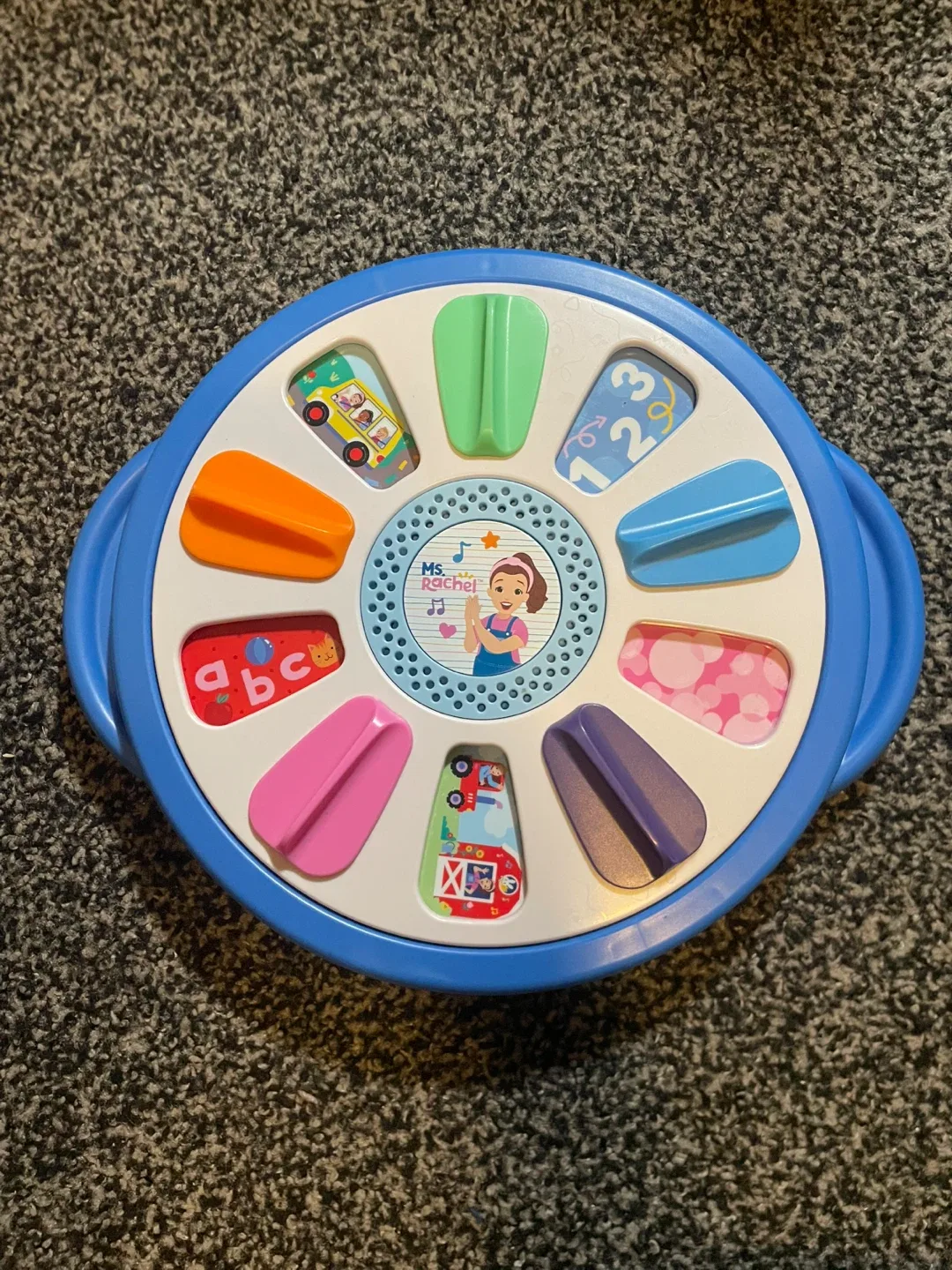 Ms. Rachel Spin Along Learning Wheel