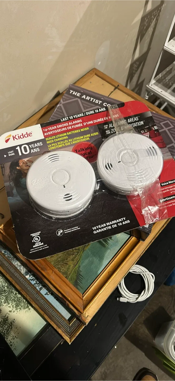 Kidde 10-Year Smoke Alarms (2-Pack)