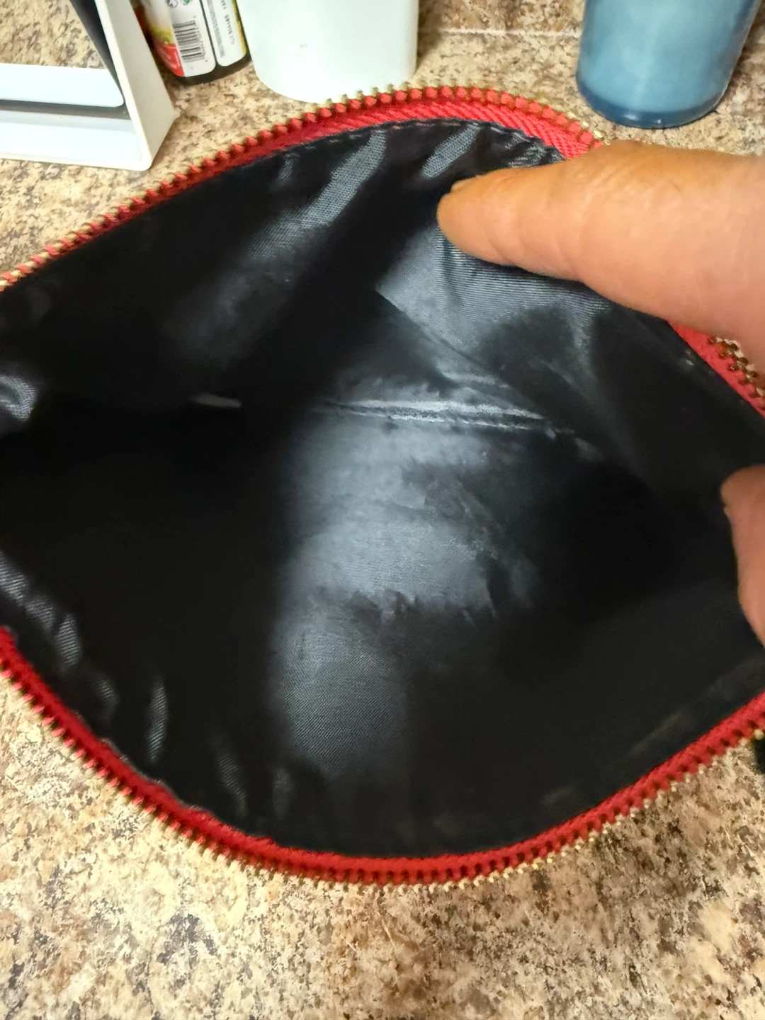 Sephora VIB Rouge Red Pouch - photo 4