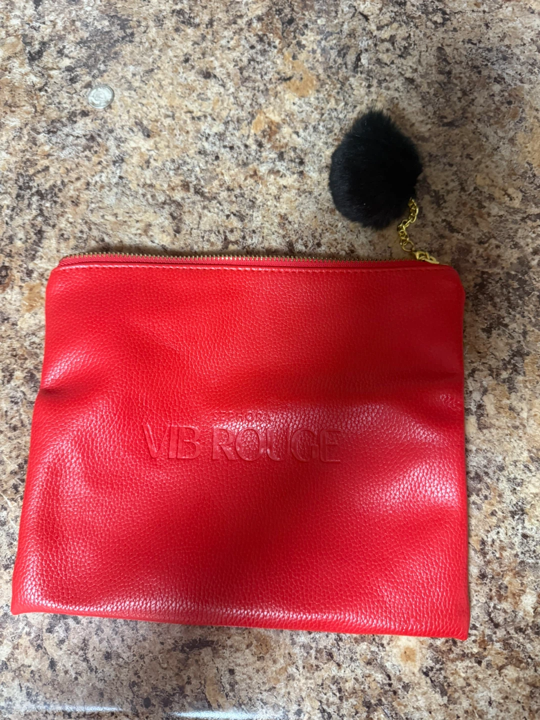 Sephora VIB Rouge Red Pouch