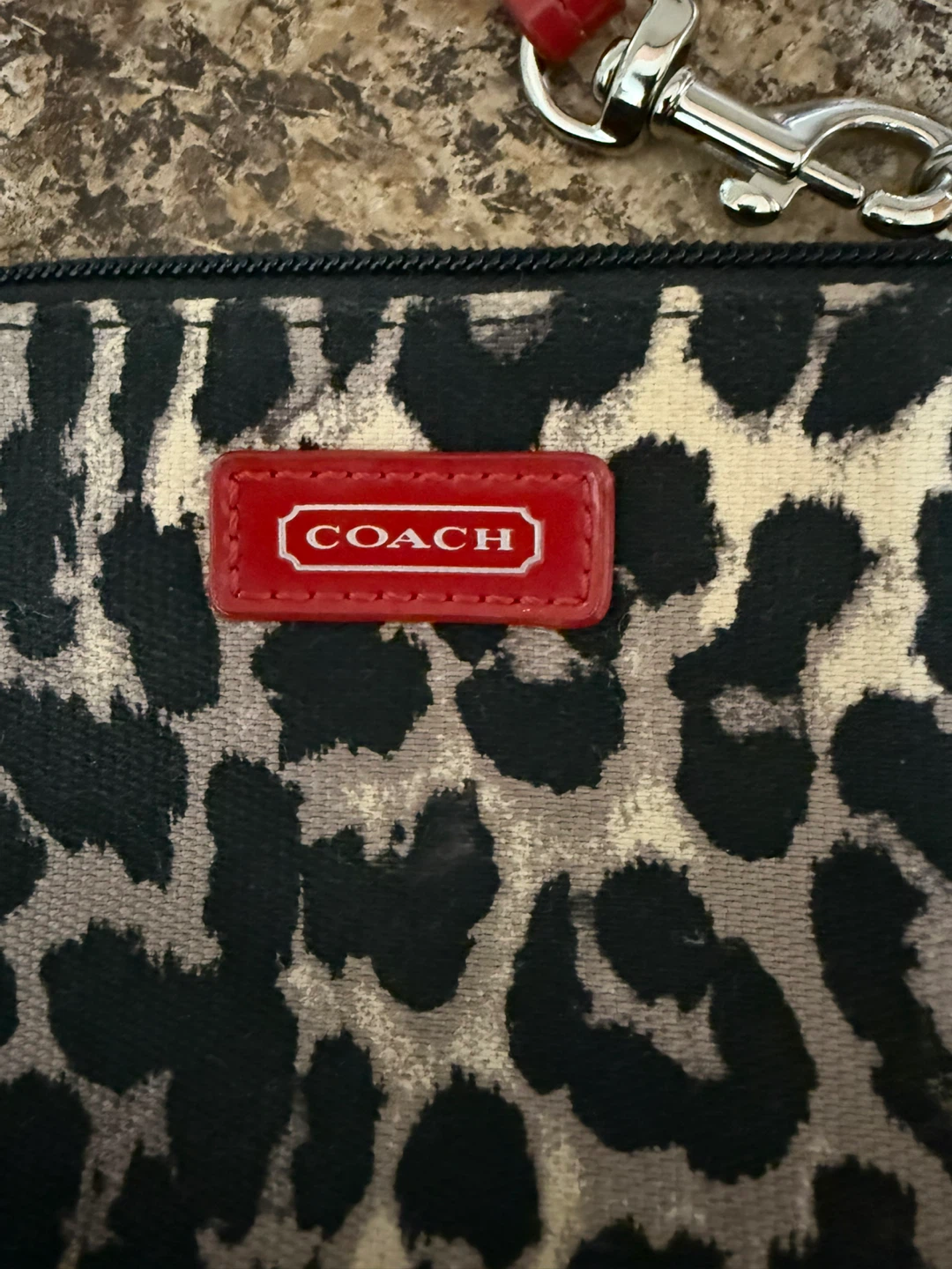 Coach Leopard Print Wristlet - photo 5