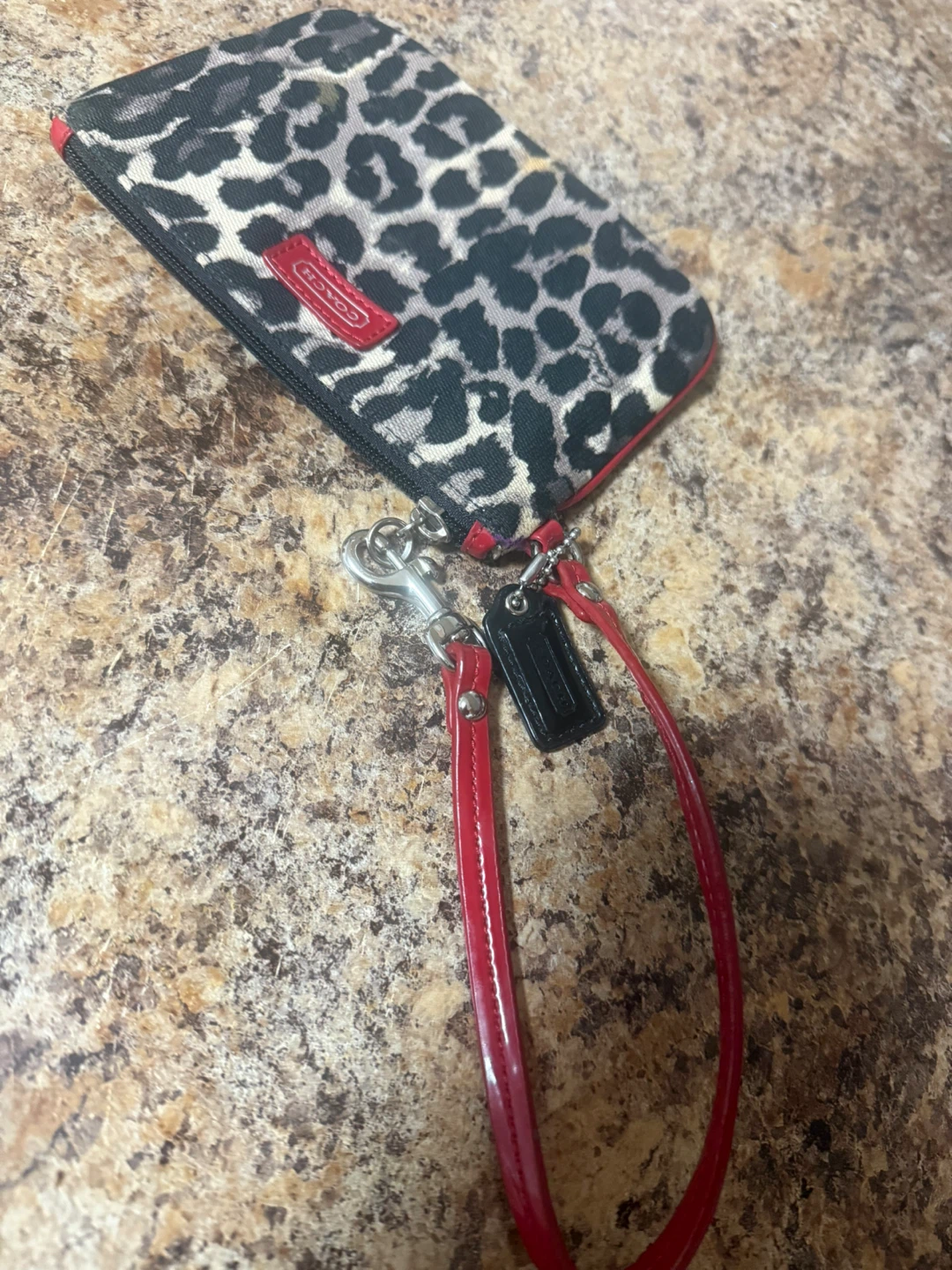 Coach Leopard Print Wristlet - photo 4