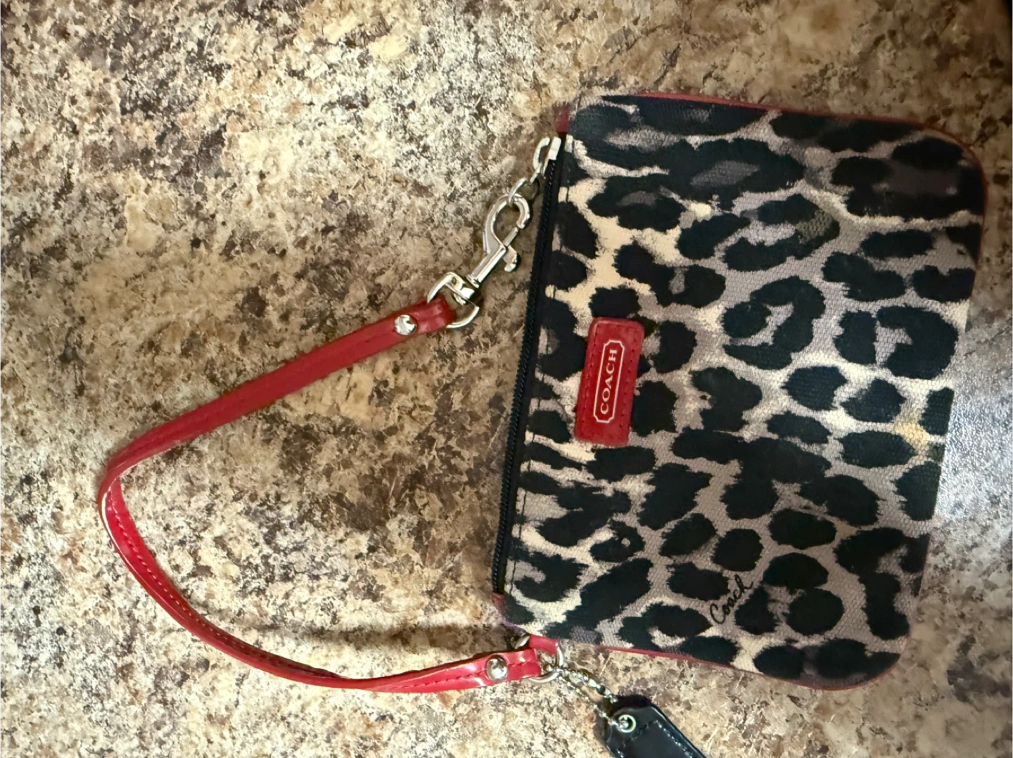 Coach Leopard Print Wristlet - photo 3