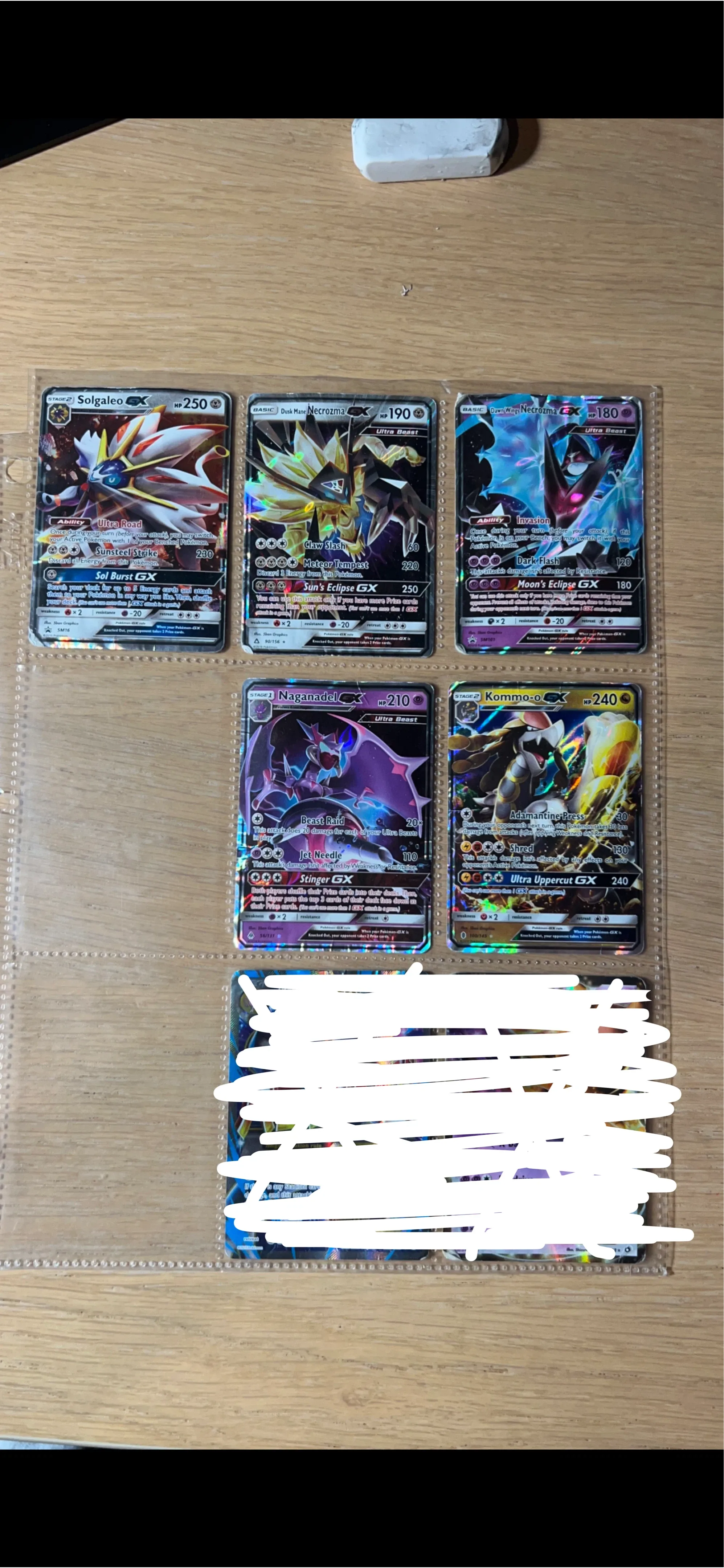 Pokemon GX, EX, M Cards (Slight Damages)