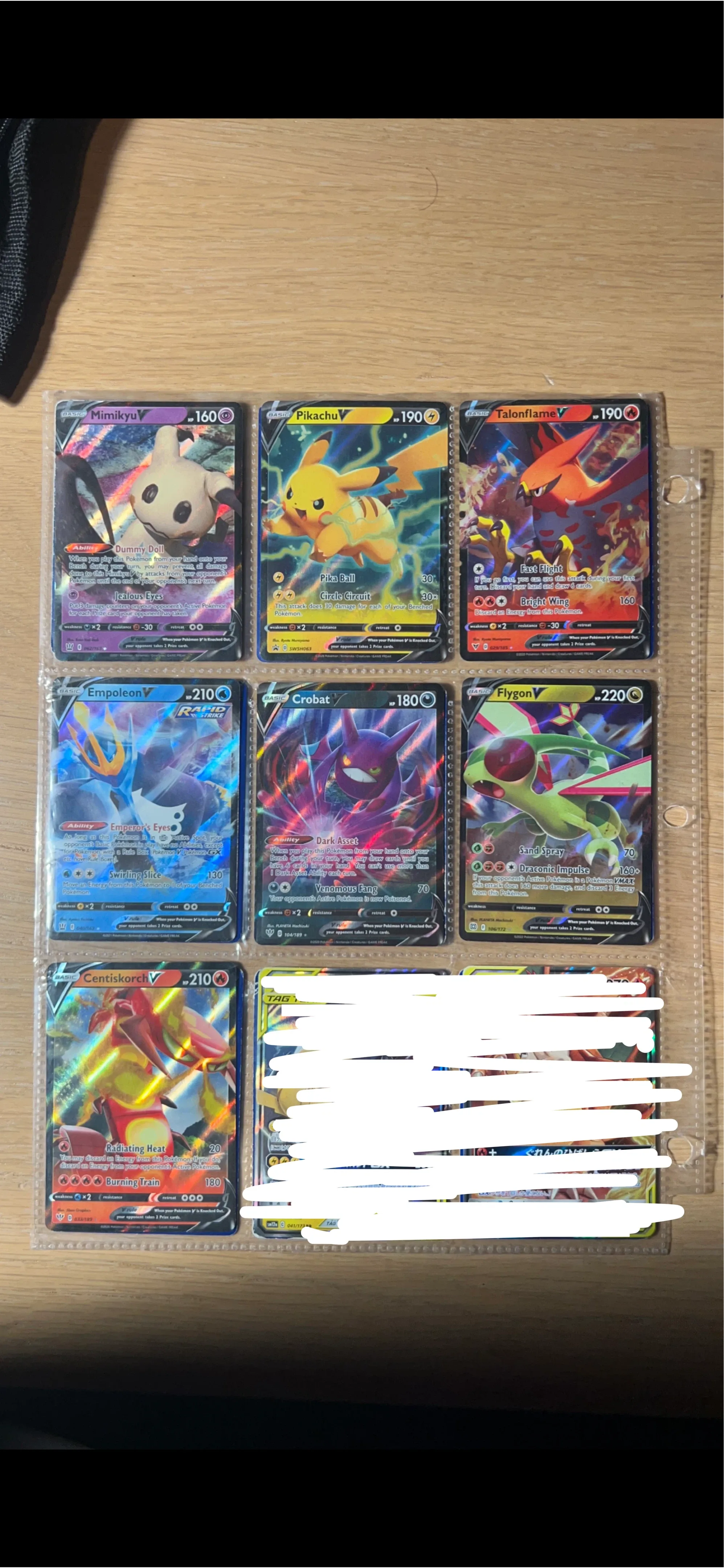 Pokémon Cards - V, Tag Team 10$ each
